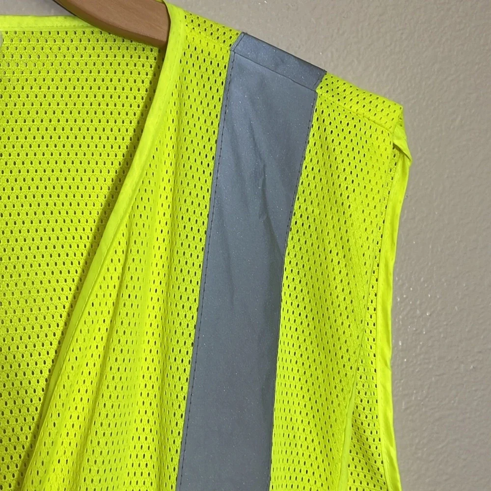 High-Visibility Safety Vest with Reflective Stripes